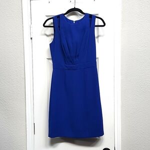 The Limited Blue Sleeveless Sheath Dress, Size 2